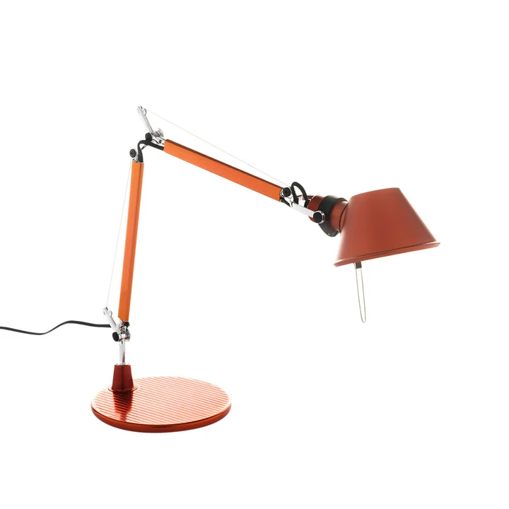 Tolomeo Micro Tischleuchte von Artemide in orange