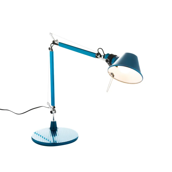 Tolomeo Micro Tischleuchte von Artemide in blau