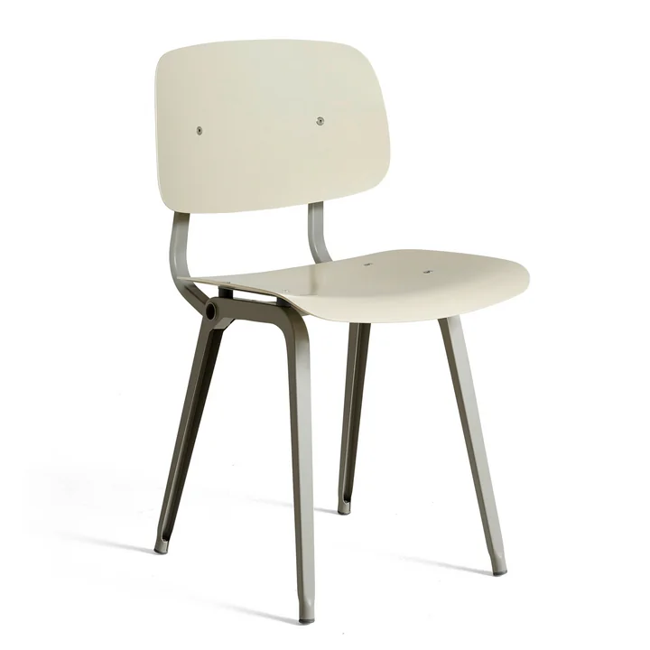 Der Revolt Chair, beige / rice von HAY