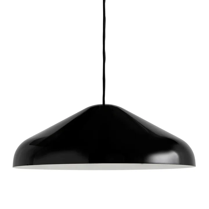 Die Pao Steel Pendelleuchte, Ø 47 x H 16,25 cm, schwarz von HAY