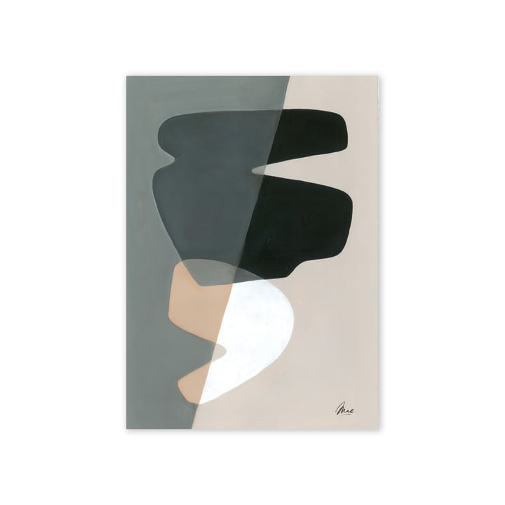 Das Composition 02 Poster, 50 x 70 cm von Paper Collective