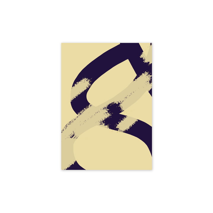 Das Ink Grain 02 Poster, 30 x 40 cm von Paper Collective