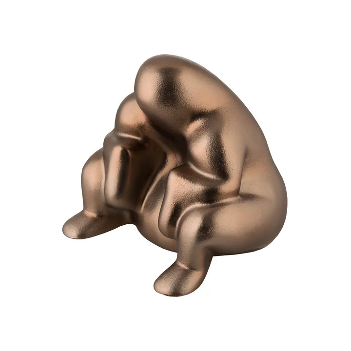 Der Dédé Türstopper, metallic-braun von Alessi