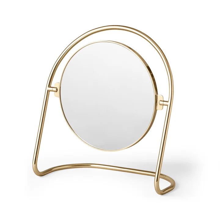 Der Nimbus Tischspiegel, Messing gold von Audo