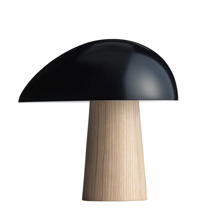 Die Fritz Hansen - Night Owl Tischleuchte, smokey white / Esche