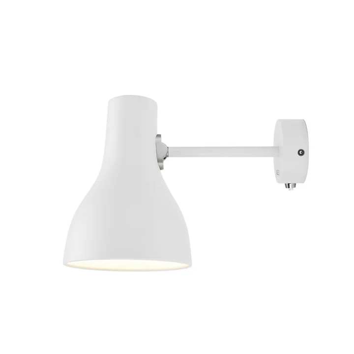 Type 75 Wandleuchte von Anglepoise in Alpine White