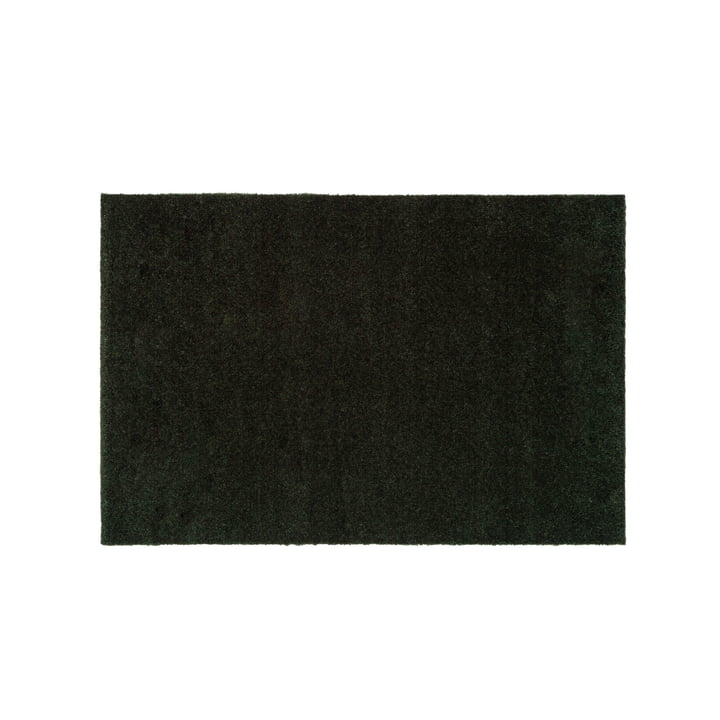 Die Fußmatte Unicolor in dunkelgrün von tica copenhagen
