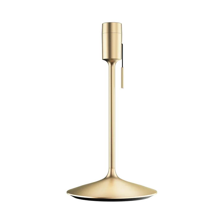 Champagne Tischleuchtenfuß H 42 cm von Umage in Messing gebürstet
