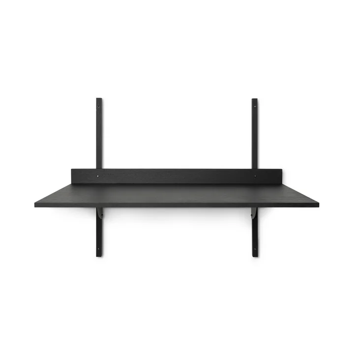 Der Sector Schreibtisch von Ferm Living in schwarz / schwarz