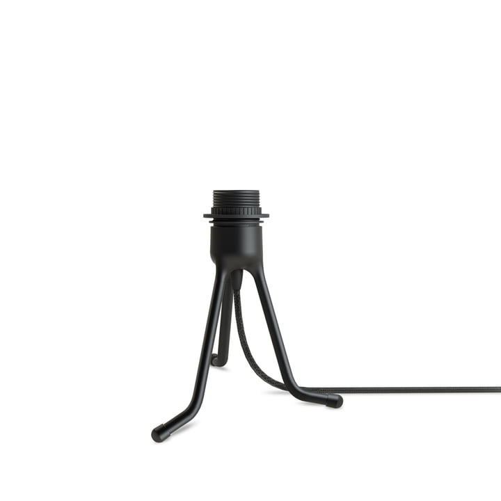 Umage - Tripod für Tischleuchten, H 18.6 cm, matt schwarz