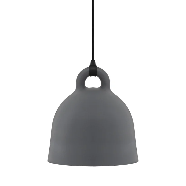 Bell Pendelleuchte von Normann Copenhagen in grau (medium)