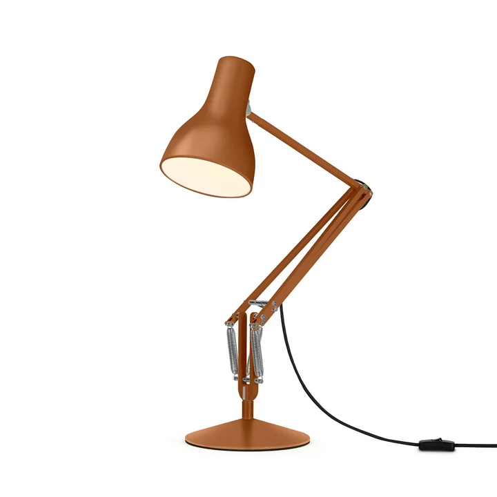 Type 75 Tischleuchte von Anglepoise in Sienna