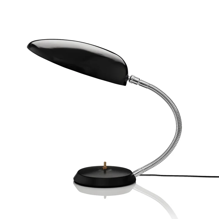 Gubi - Cobra Tischleuchte GM2, schwarz (jet black)