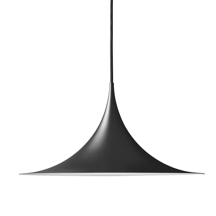Semi Pendelleuchte, Ø 47 cm von Gubi in Schwarz