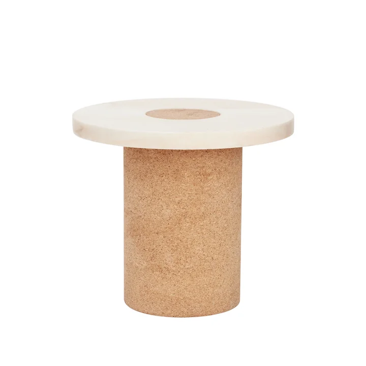 Sintra Beistelltisch, Ø 39 x H 33 cm, weiß von Frama