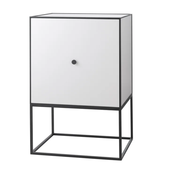 Frame Sideboard 49 (inkl. Tür & Regalboden), hellgrau von Audo