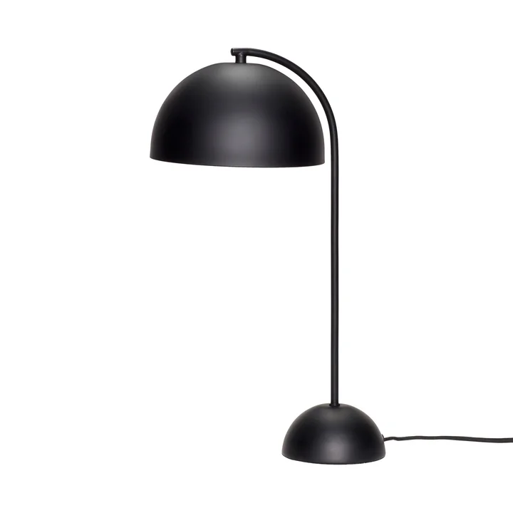 Metall Tischleuchte, schwarz von Hübsch Interior
