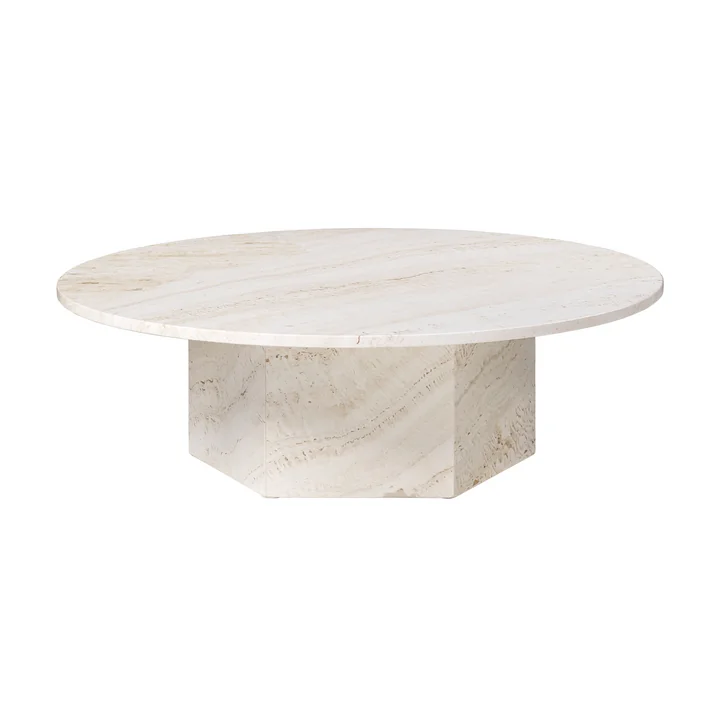Epic Coffee Table, Ø 110 cm, neutral white