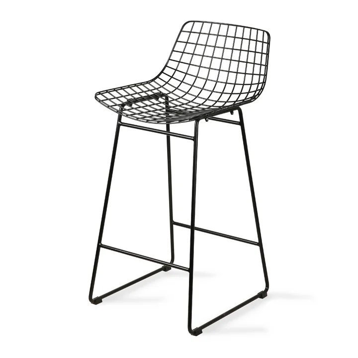 Wire Barstuhl, schwarz von HKliving