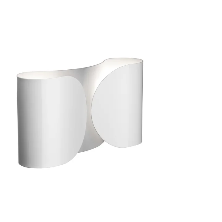 Foglio Wandleuchte, weiß von Flos