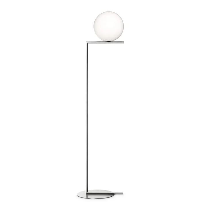 IC F2 BRO Stehleuchte von Flos in Chrom