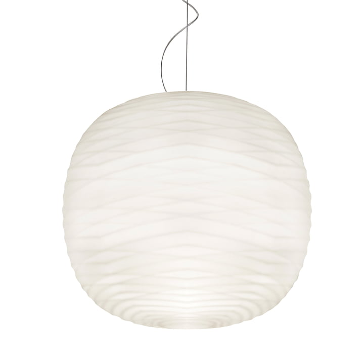 Gem Pendelleuchte E27 von Foscarini in Weiß