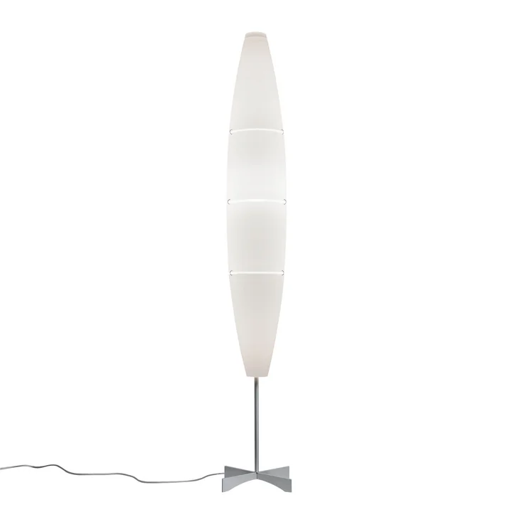Foscarini - Havana Stehleuchte, Aluminium / weiß