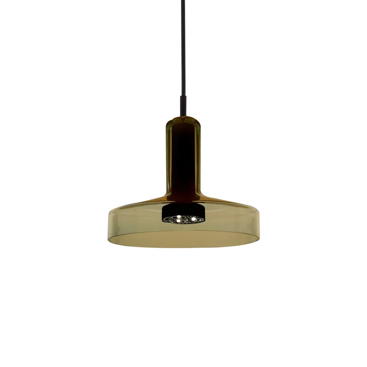 Stablight Pendelleuchte Ø 21,2 x H 16,6 cm von Artemide in green amber
