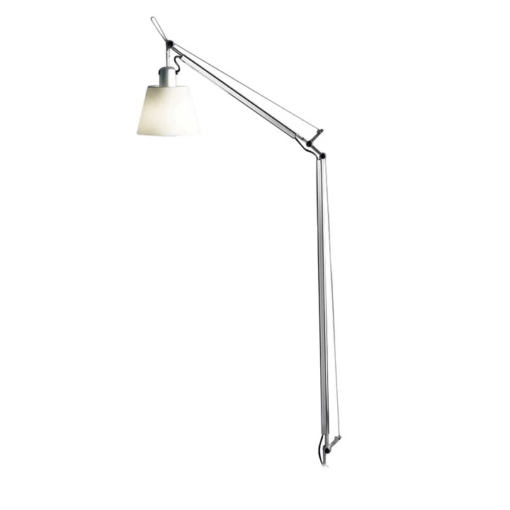 Artemide - Tolomeo Basculante Lettura, Body, Schirm aus Satin