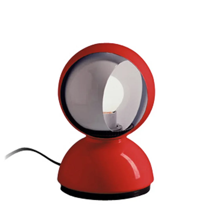 Eclisse Tischleuchte von Artemide in rot