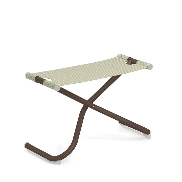 Der Snooze Sitzpouf von Emu in braun / beige