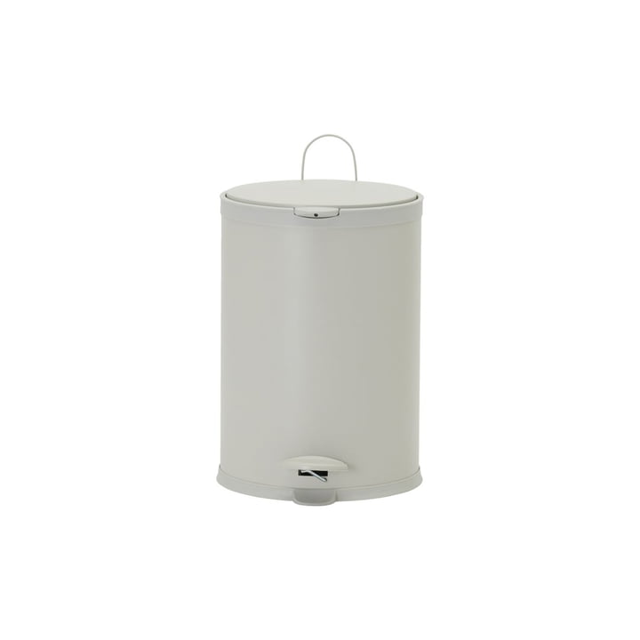 Der Abfalleimer Eda von House Doctor in ecru, Ø 41 cm, H 45 cm