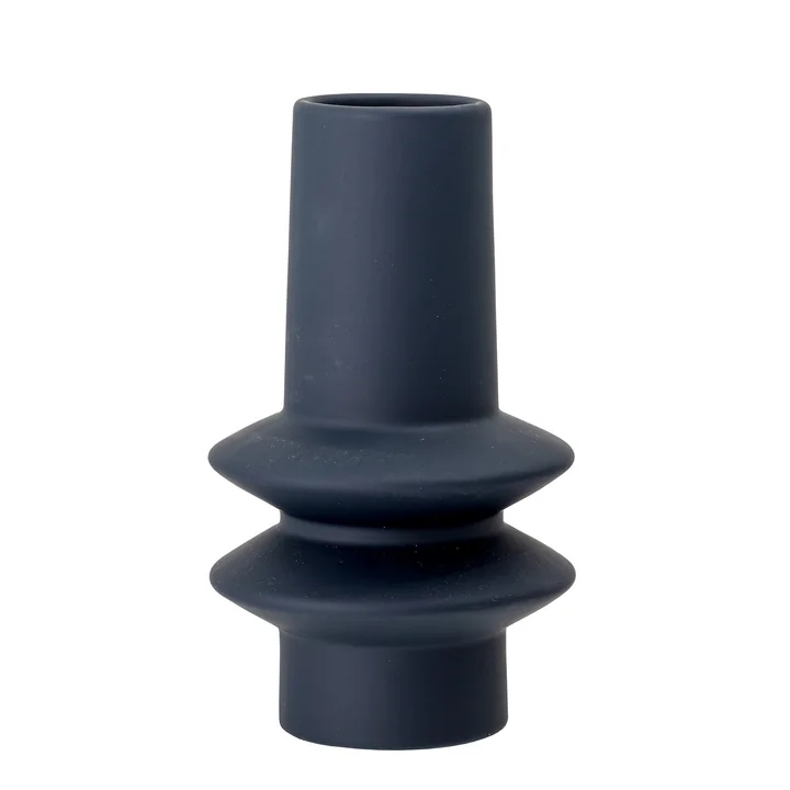 Ösold Vase H 22 cm von Bloomingville in blau