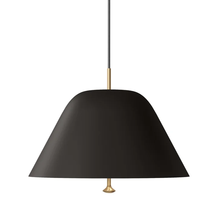 Levitate Pendelleuchte, Ø 40 cm, schwarz / messing von Audo