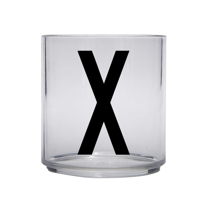 Das AJ Kids Personal Trinkglas von Design Letters, X
