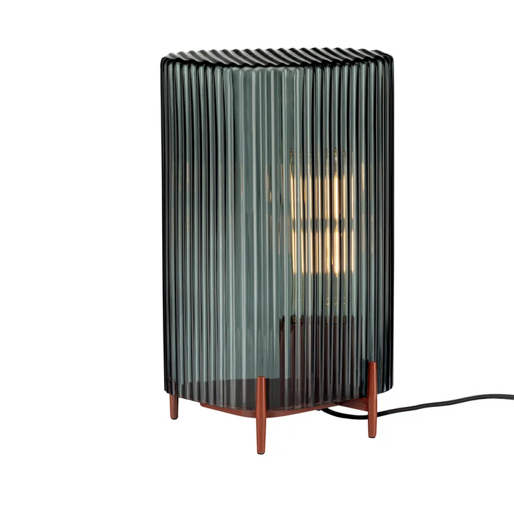 Die Putki Tischleuchte von Iittala in grau