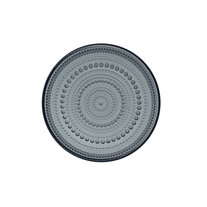 Der Kastehelmi Teller von Iittala, Ø 17 cm, dunkelgrau