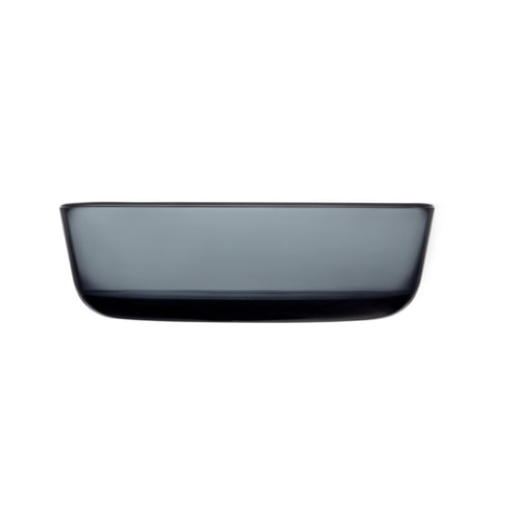 Die Essence Glasschale von Iittala, 69 cl, dunkelgrau