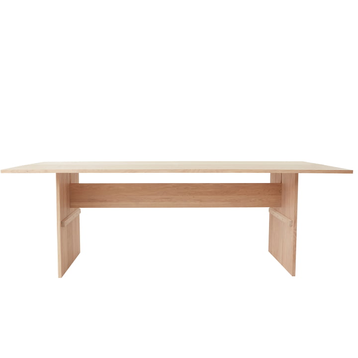 Der Kotai Tisch von OYOY, 220 x 100 cm, Eiche weiß pigmentiert