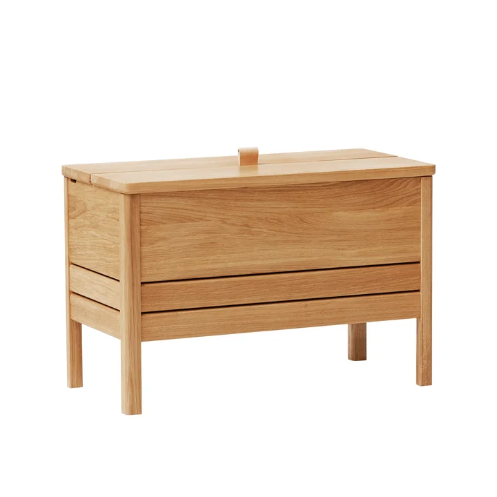 A Line Truhenbank 68 cm, Eiche