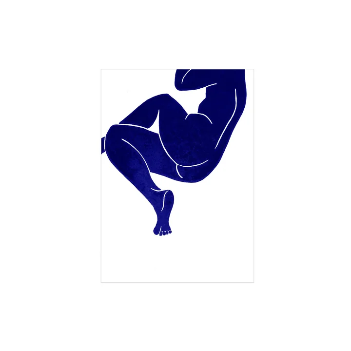 Das Linocut III Poster von Paper Collective, 30 x 40 cm