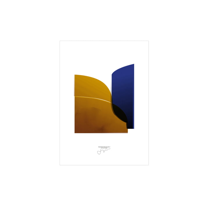 Das Sketchbook Abstracts 04 von Paper Collective, 30 x 40 cm