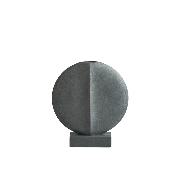 Die Guggenheim Vase Mini von 101 Copenhagen in dunkelgrau