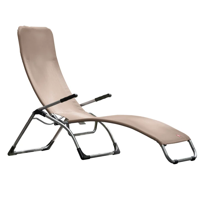 Terassenliege Samba, Aluminium / taupe