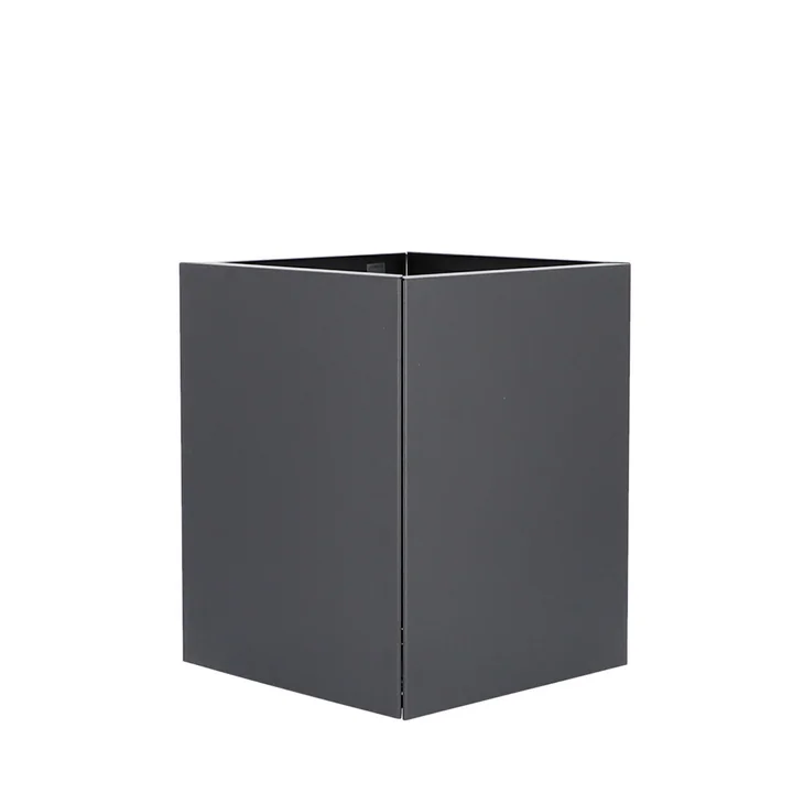Der Planter Pflanzkübel 40 cm hoch von Jan Kurtz, schwarz