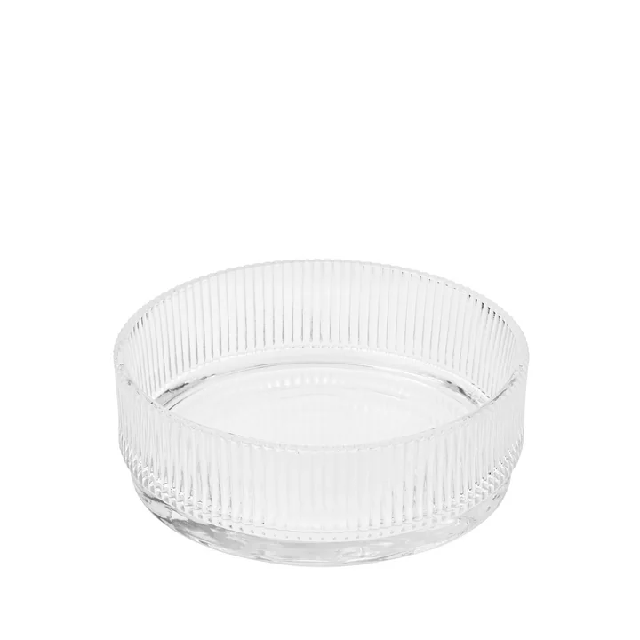 Die Pilastro Servierschale von Stelton, klein / transparent
