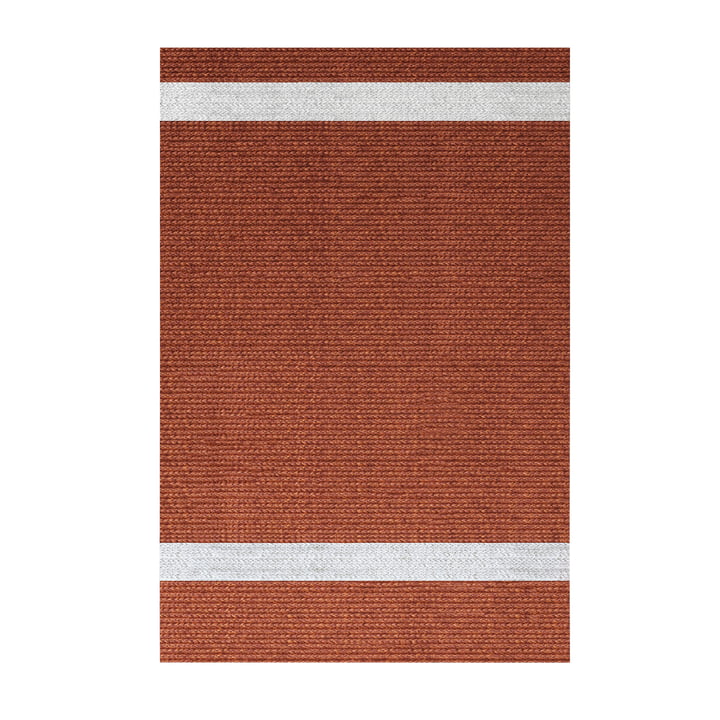 Onda Outdoor Teppich, 200 x 300 cm, rot von Fast