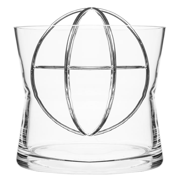 Sphere Vase Large, Edelstahl von Born in Sweden