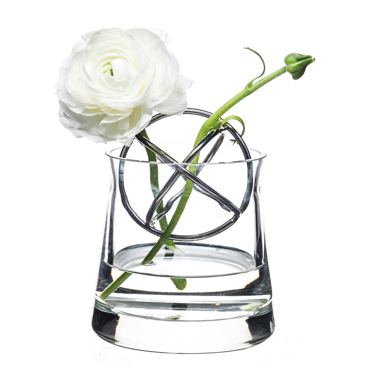 Sphere Vase Small, Edelstahl von Born in Sweden