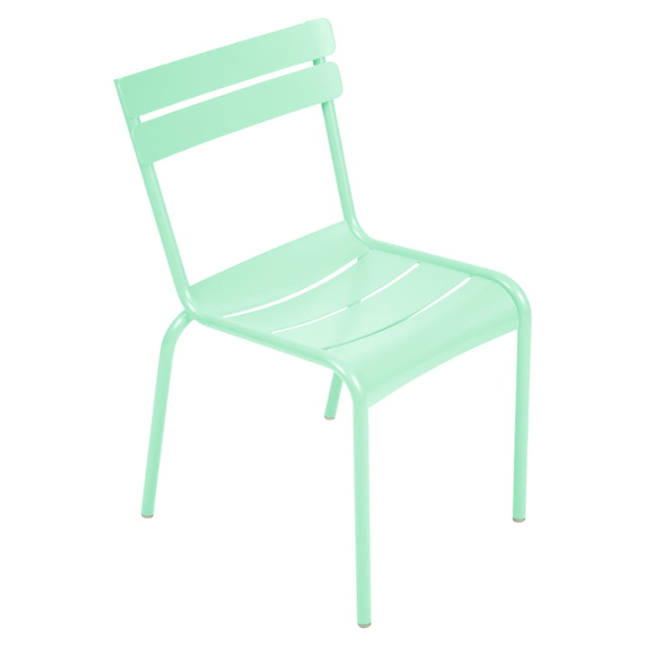 Der Luxembourg Stuhl von Fermob, opalgrün